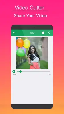 Video Cutter android App screenshot 1